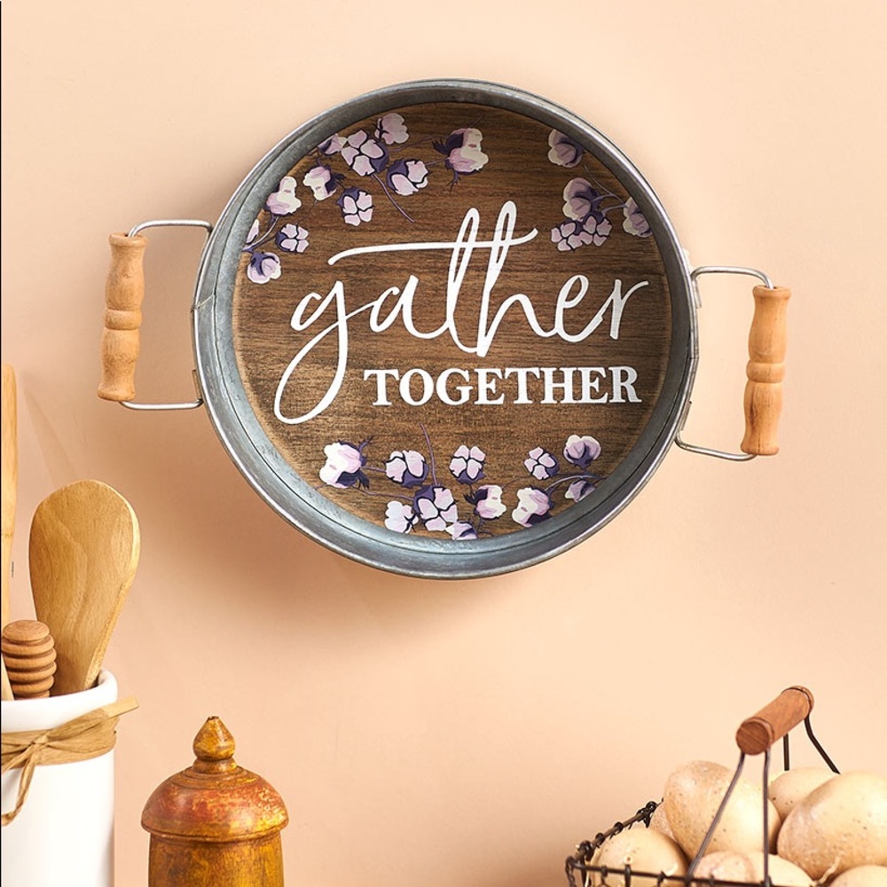 Tray Wall Hanging Gather